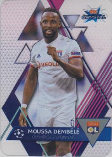 Moussa Dembele Olympique Lyonnais 2019/20 Topps Crystal Champions League Base card #82